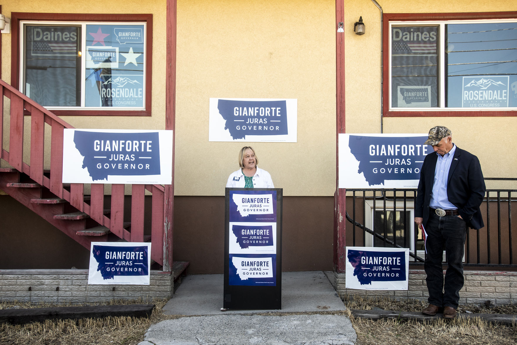 Greg Gianforte Missoula campaign stop 03